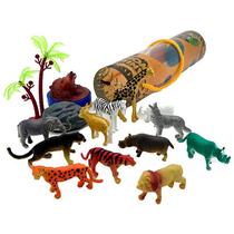 Kit com Vários Animais Animal World New Series Sortido JX030 - Dorémi