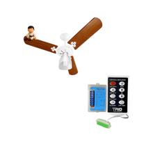 Kit com venti delta ventilador new ventura flow 3 p pm 220 v bco c3v 523202 + controle remoto trio Kit com venti delta ventilador new ventura flow 3 p pm 220 v bco c3v 523202 + controle remoto trio