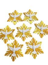 Kit com10 Aplique Divino Espirito Santo Para Artesanato Kit com10 Aplique Divino Espirito Santo Para Artesanato