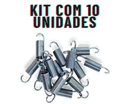 Kit Com10 molas Para Mini Jump Profissional Resistente 8cm Reforçada - 1 Fit