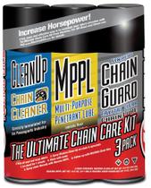 Kit combinado Chain Care Maxima Syn Chain Guard Ultimate, pacote com 3