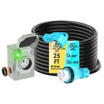 Kit combinado de cabo para gerador CircleRiver 50 A 7,5 m 125/250 V Kit combinado de cabo para gerador CircleRiver 50 A 7,5 m 125/250 V