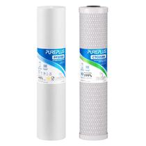 Kit combinado de cartucho de filtro de água PUREPLUS 20x4,5 5 mícrons