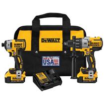 Kit combinado de ferramentas elétricas DEWALT 20V MAX Hammer Drill and Impact