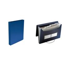 Kit combinado de fichário e lima de polipropileno redondo Casafoyer Kit combinado de fichário e lima de polipropileno redondo Casafoyer