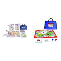 Kit combinado de jogos do Learning Center Casafoyer Cells & Animals