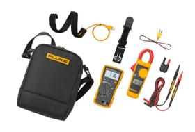 Kit combinado de multímetro e medidor de braçadeira HVAC Fluke 116/323