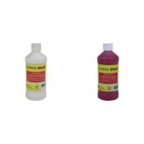 Kit combinado de tintas Casafoyer, lavável, têmpera, branco e magenta Kit combinado de tintas Casafoyer, lavável, têmpera, branco e magenta