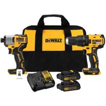 Kit combinado Dewalt DCK275C2 20V MAX de íon de lítio sem escova Kit combinado Dewalt DCK275C2 20V MAX de íon de lítio sem escova
