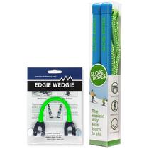 Kit combinado Edgie Wedgie para conectar as pontas dos esquis infantis
