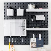 Kit combinado Pegboard, organizador de parede RIVTUN com 14 unidades Kit combinado Pegboard, organizador de parede RIVTUN com 14 unidades