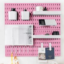 Kit combinado Pegboard, organizador de parede RIVTUN com 14 unidades