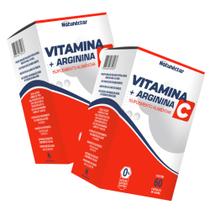 Kit Combo 02 UND Arginina Vitamina C Imunidade 120 Cápsulas
