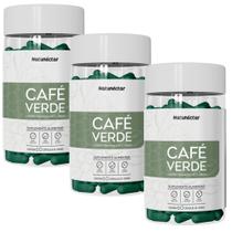 Kit Combo 03 UND Café Verde 500mg 180 cápsulas Suplemento Alimentar Natunéctar