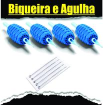 Kit Combo 08 Bico Biqueira Biqueiras Tatuagem Tattoo Com Agulha Electric Ink RL11