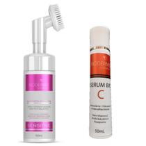 kit combo 1 Serum Bio C e 1 Sabonete Pro Pure Biodermis
