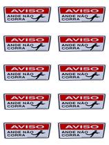 KIT COMBO 10 Placa DE Sinalização ANDE NÃO CORRA 20 X 30 CM KIT COMBO 10 Placa DE Sinalização ANDE NÃO CORRA 20 X 30 CM