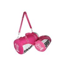 Kit Combo 2 Bolsas Treino Grande + Pequena Academia Rosa