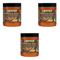 Kit Combo 3 Máscara Camafeu De Nozes Coiffer