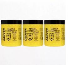kit combo 3 unidades massa compacta baoba coiffer 500g
