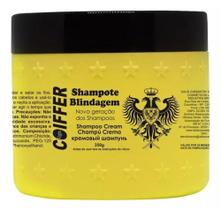 kit combo 3 unidades shampote blindagem coiffer 350g