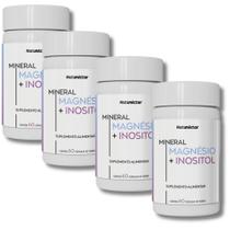 Kit Combo 4X Magnésio Quelato com Inositol 240 Cápsulas Suplemento PremiumNatunéctar Kit Combo 4X Magnésio Quelato com Inositol 240 Cápsulas Suplemento PremiumNatunéctar
