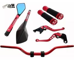 Kit Combo Acessórios Moto Cbx 200 Cbx 250 Twister Cb 300 R Kit Combo Acessórios Moto Cbx 200 Cbx 250 Twister Cb 300 R