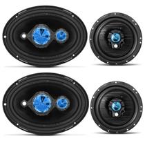 Kit Combo Alto-Falantes Par de 6" + Par de 6x9" 240w Rms 4 Ohms - Bomber