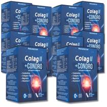 Kit Combo Atacado 10 UND Colágeno Tipo 2 Condroitina Vitamina D Magnésio 600 Cápsulas