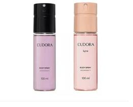 Kit Combo Body Spray Lyra Roxo Eudora 100ml
