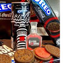 Kit Combo Bolacha Oreo + Coca Cola Oreo lançamento incrivel edição limitada