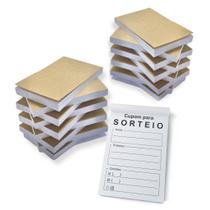 Kit Combo c/ 20 Blocos de Cupom Sorteio para Urna Kit Combo c/ 20 Blocos de Cupom Sorteio para Urna