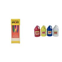 Kit Combo Casafoyer Marcadores Lavables de Punta Fina y Pinturas témperas Kit Combo Casafoyer Marcadores Lavables de Punta Fina y Pinturas témperas