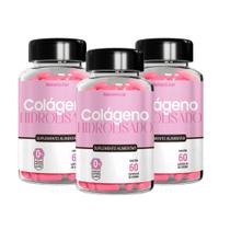 Kit Combo Colágeno Hidrolisado 180 Cápsulas Natunéctar