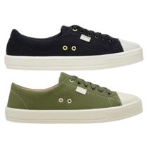 Kit Combo com 2 Pares de Tênis Casual Moda Feminina Elegante