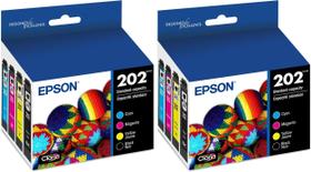 Kit Combo de Cartuchos de Tinta Epson 202 Claria Standard, 2 Unidades