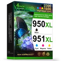 Kit Combo de Cartuchos de Tinta Jeostarky 950XL 951XL para HP 950 951 Kit Combo de Cartuchos de Tinta Jeostarky 950XL 951XL para HP 950 951