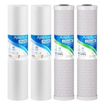 Kit Combo de Cartuchos para Filtro de Agua PUREPLUS 20x4.5 5 Micrones Kit Combo de Cartuchos para Filtro de Agua PUREPLUS 20x4.5 5 Micrones