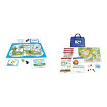 Kit Combo de Jogos do Centro de Aprendizagem de Ciências Casafoyer: Clima e Céu e Tectônica de Placas