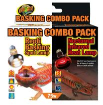 Kit Combo de Lâmpadas Zoo Med para Aquecimento UVA 75 Watts