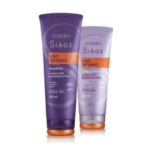 Kit Combo Eudora Siàge Liso Intenso: Shampoo 250ml + Condicionador 200ml