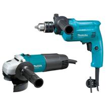 Kit Combo Furadeira Impacto Esmerilhadeira MTK0003B