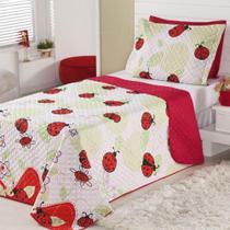 Kit Combo Infantil Cobre Leito E Lençol 5 Peças Joaninha Kit Combo Infantil Cobre Leito E Lençol 5 Peças Joaninha