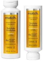 Kit Combo Match Nutrição Profunda: Shampoo 300ml + Condicionador 280ml