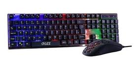 Kit Combo Mouse E Teclado GAMER Cristal Diamond Dust Dazz Usb 2.0