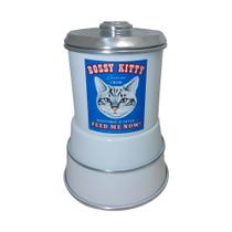 Kit Combo para Pet - Modelo Gato Branco - Aluminio Kit Combo para Pet - Modelo Gato Branco - Aluminio