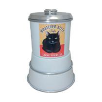 Kit Combo para Pet - Modelo Gato Preto - Aluminio Kit Combo para Pet - Modelo Gato Preto - Aluminio