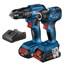 Kit Combo Parafusadeira GSB 185-LI e Chave de Impacto GDR 18V BOSCH