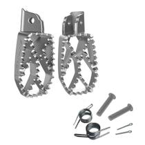 Kit combo pedaleira inox crf230f crf250f crf150f tornado xr200 xre300 lander dt200 falcon