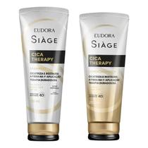 Kit Combo Shampoo 250ml e Condicionador 200ml Siàge Cica Therapy Eudora Kit Combo Shampoo 250ml e Condicionador 200ml Siàge Cica Therapy Eudora
